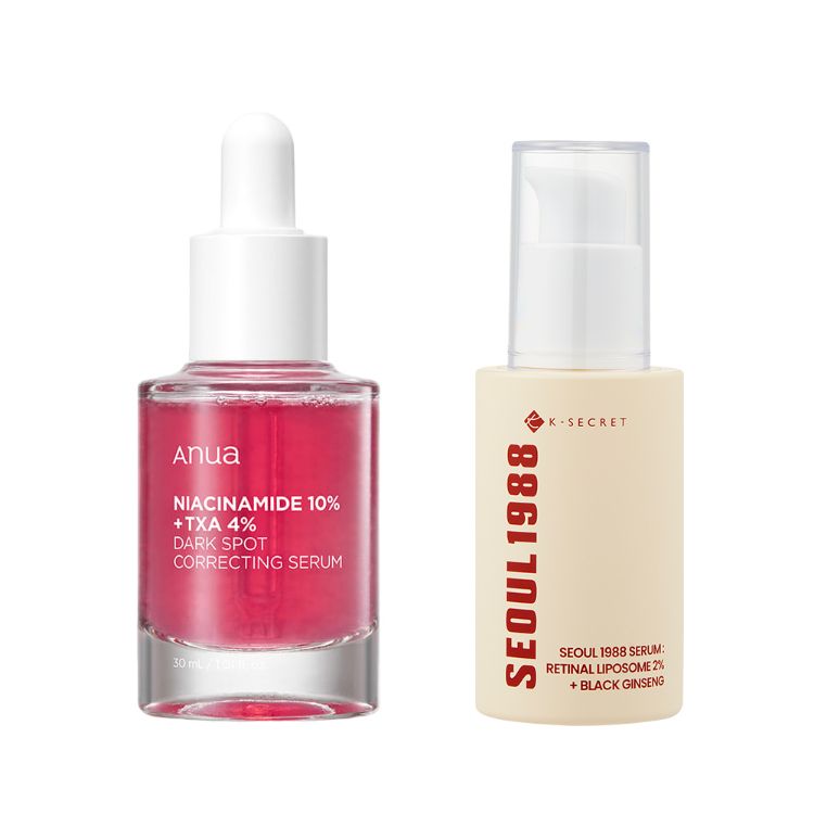 ✨ Viral Glow Skin Serum Duo – Dark Spots & Anti-Aging Care (Anua + Seoul 1988)