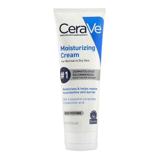 CeraVe Moisturizing CREAM (For Normal to Dry Skin) RICH TEXTURE 236 ml