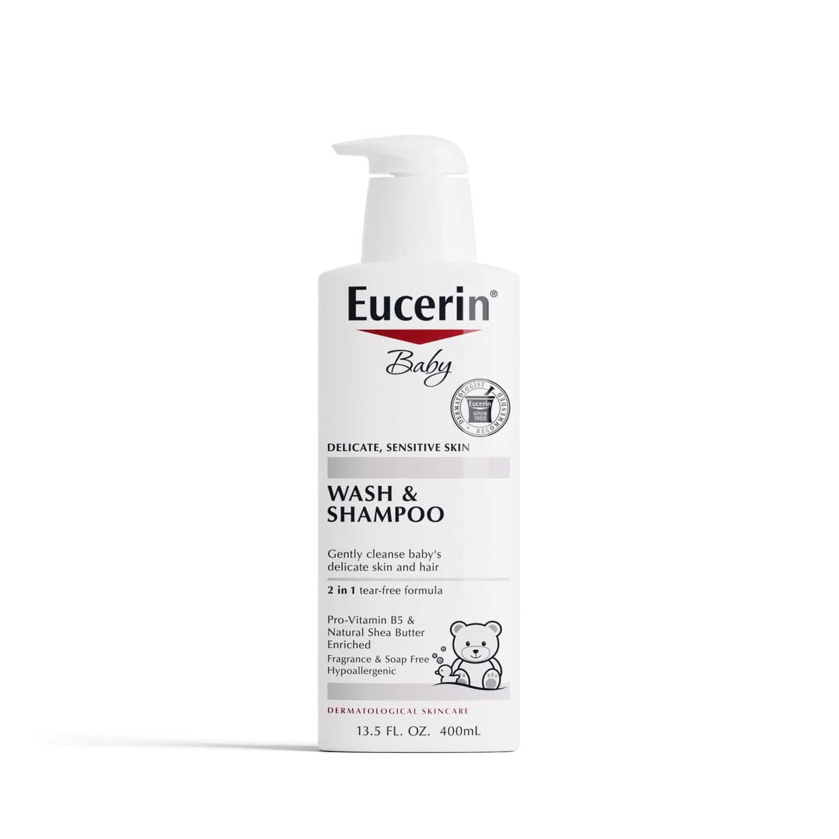 Eucerin Baby wash and shampo, delicate sensitive skin 400ml