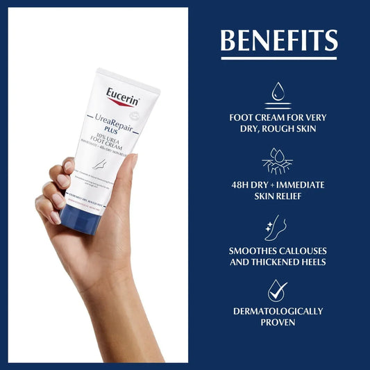 Eucerin Urea Repair PLUS 10% Urea Voetcreme Foot Cream 100 ml