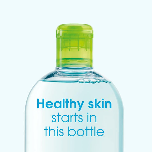 Bioderma - Sébium H2O - Micellar Water - Facial Cleanser and Makeup Remover - Face Cleanser for Combination to Oily Skin 500 ML