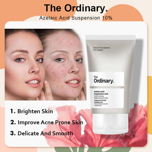 The Ordinary Azelaic Acid Suspension 10%, Formula for Uneven and Blemish-Prone Skin 30ml