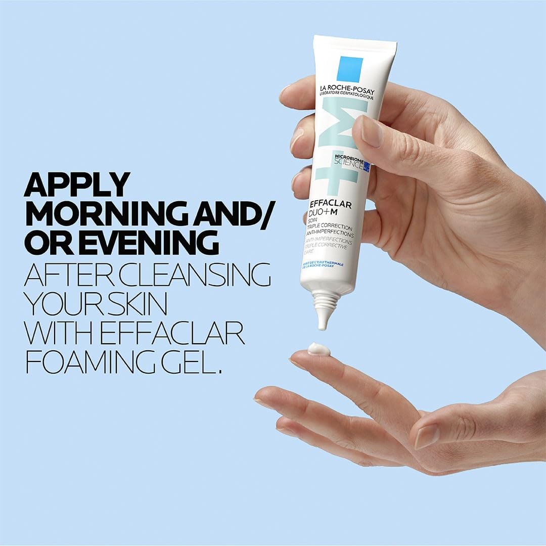 La Roche-Posay Effaclar Duo+M – Triple-Action Acne Treatment Cream (40ml)