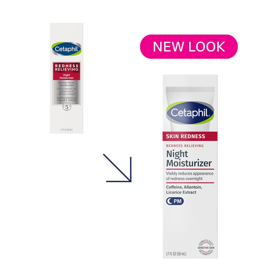 Cetaphil Redness Relieving Night Moisturizer Redness-Prone Skin 50 g