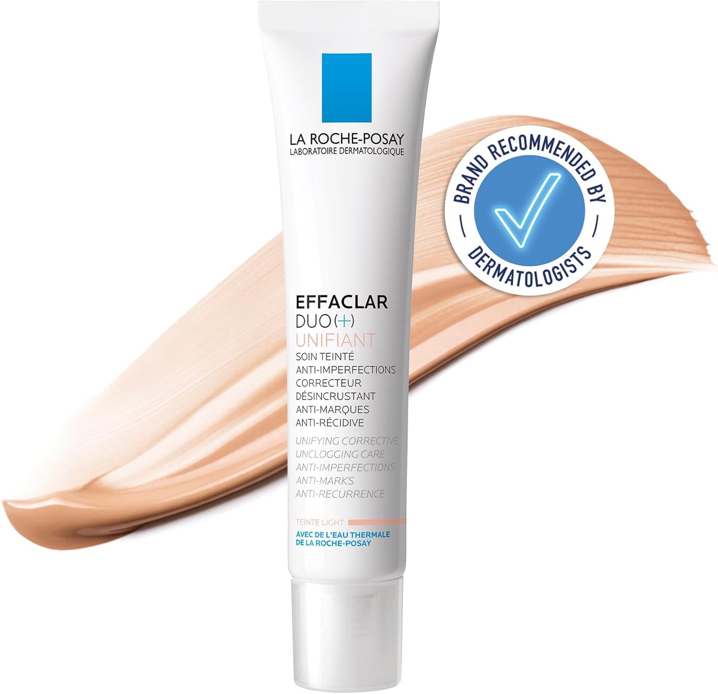 La Roche-Posay Effaclar Duo(+) Unifiant β Tinted Acne Treatment Cream (40ml)