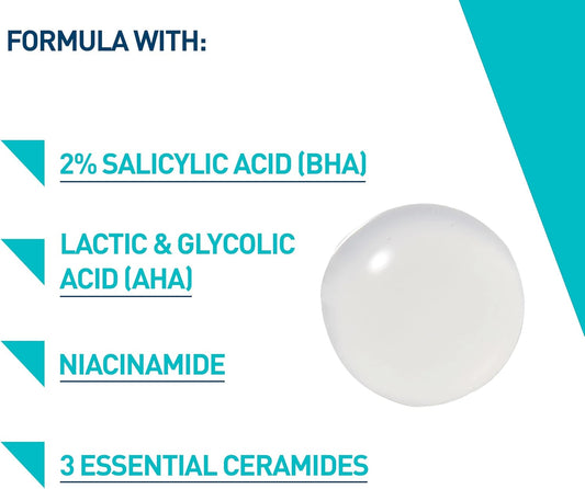 CeraVe Blemish Control Gel – 40ml | With 2% Salicylic Acid & Niacinamide