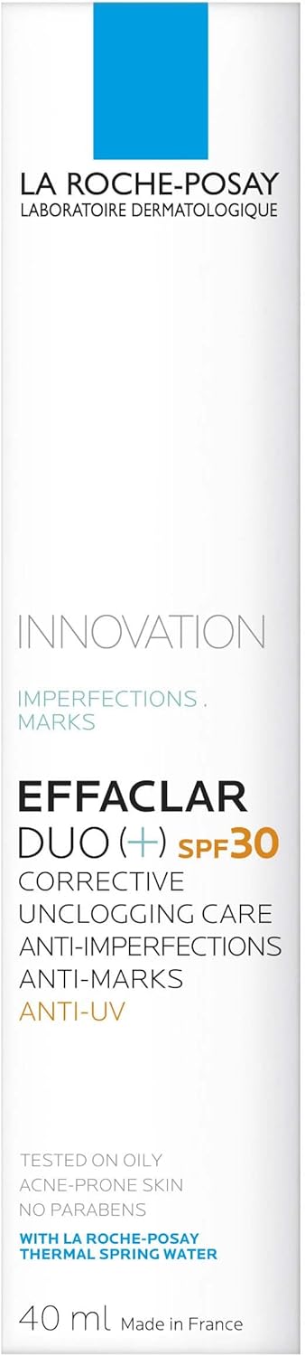 La Roche-Posay Effaclar Duo(+) SPF30 â Anti-Blemish Gel-Cream with Sun Protection (40ml)