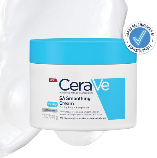 CeraVe SA Smoothing Cream For Dry, Rough, Bumpy Skin 340 g