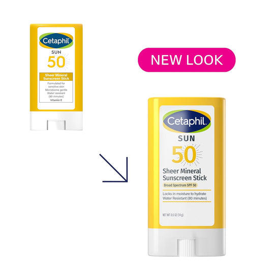 Cetaphil Sun 50 Sheer Mineral Sunscreen Stick 14 g