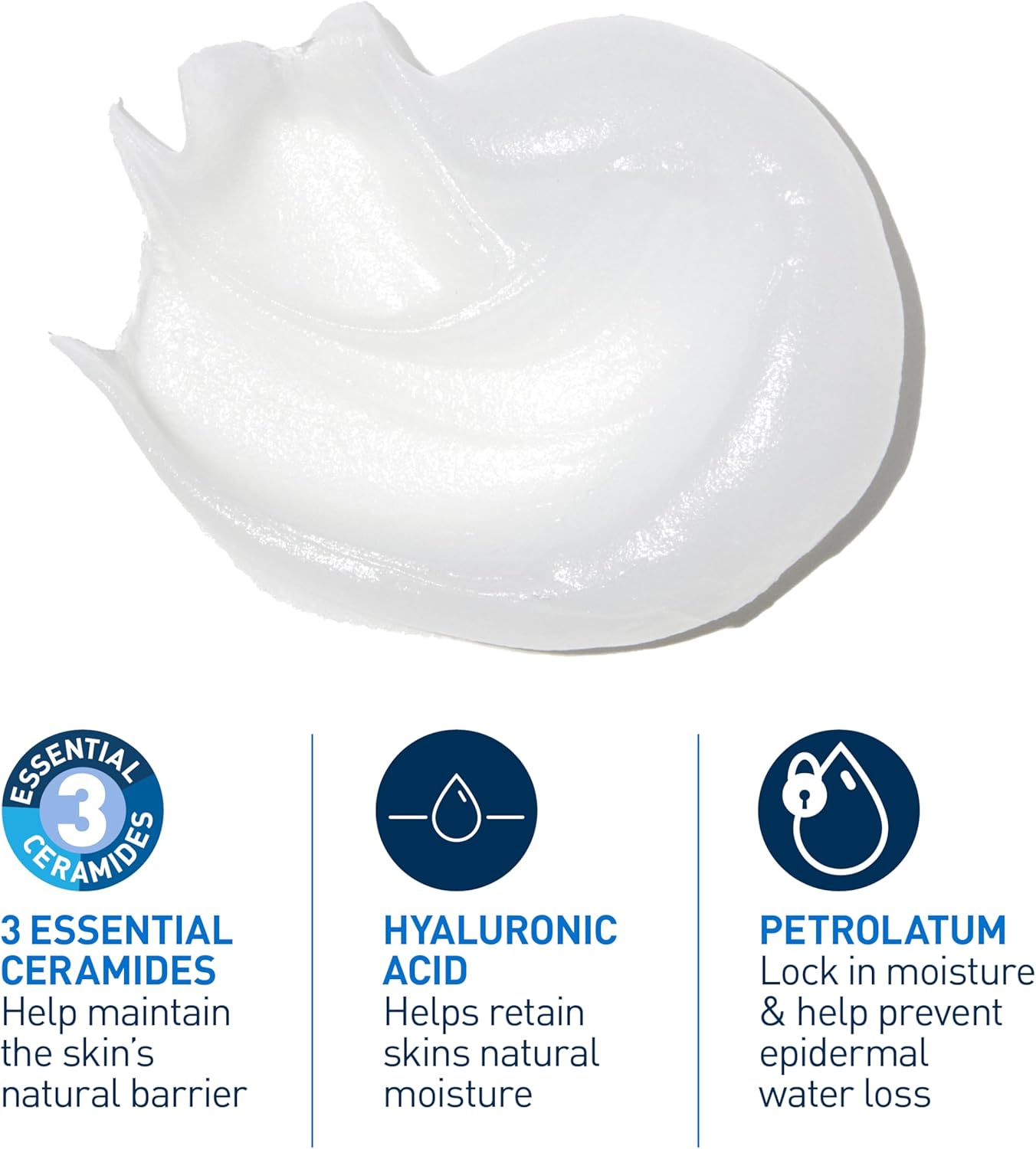 CeraVe Advanced Repair Ointment – 50ml | For Face, Body & Lips