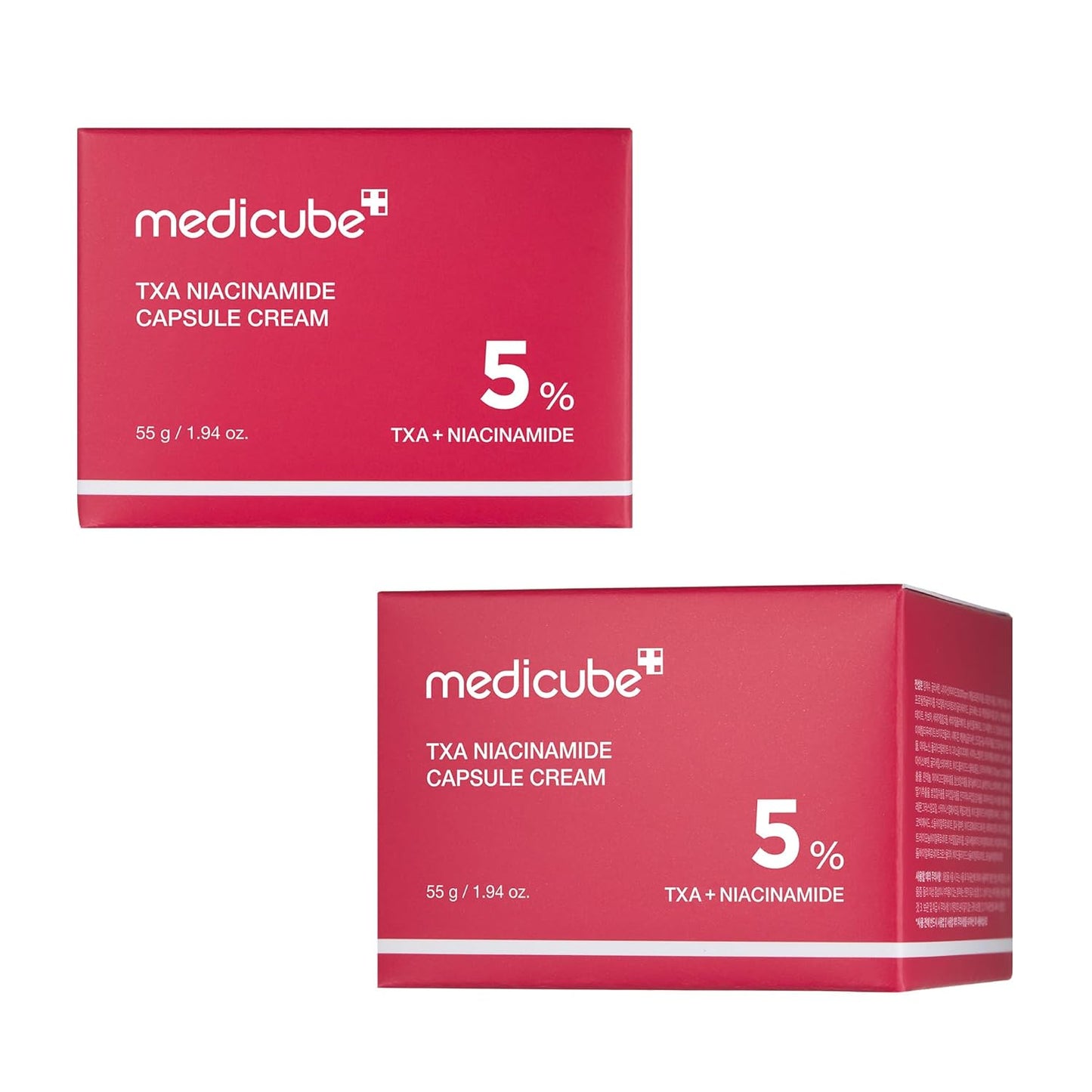 Medicube TXA+Niacinamide Capsule Cream – Dual Radiance Moisturizer for Uneven Skin Tone, Texture & Hydration (1.94 oz)