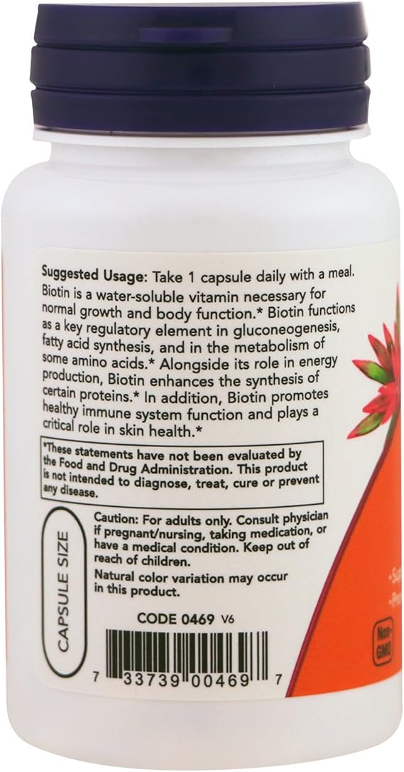 Now biotin 1000mg 100 tabs