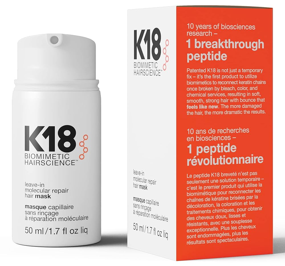 K18 Leave-In Molecular Repair Hair Mask – 50ml / 1.7 fl oz