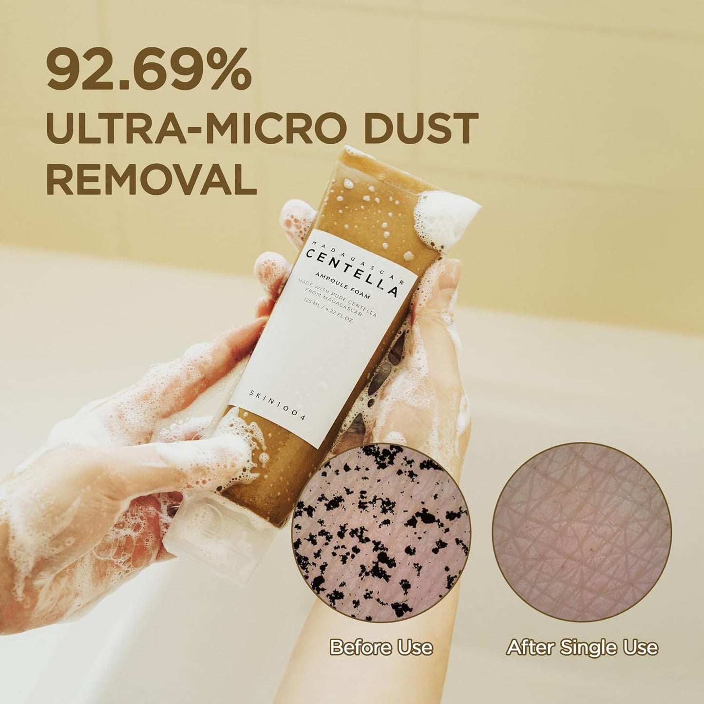 SKIN1004 Madagascar Centella Ampoule Foam 125ml Foam Cleanser