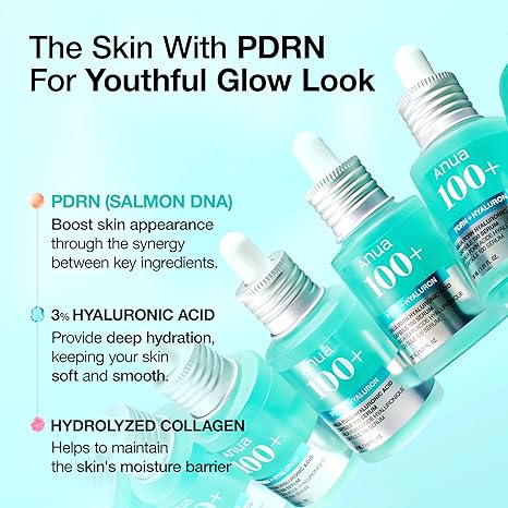 Anua PDRN Hyaluronic Acid Capsule 100 Serum, Radiant Face Serum