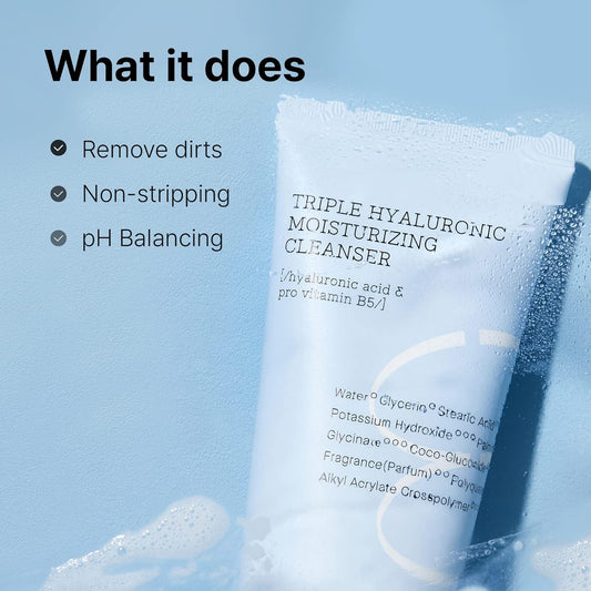 COSRX Triple Hyaluronic Moisturizing Cleanser