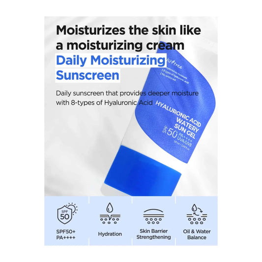 ISNTREE Hyaluronic Acid Watery Sun Gel SPF50 PA++++