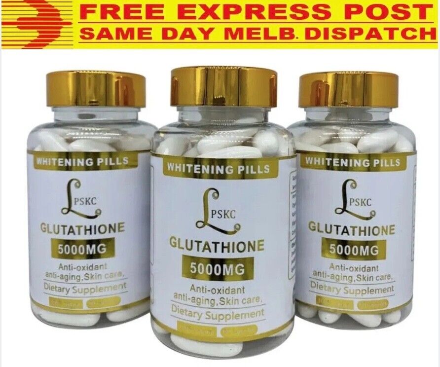 Beauty F1rst Glutathione 10000MG Anti-oxidant, Anti-aging, Skin Care Dietary Supplement 60 Capsules
