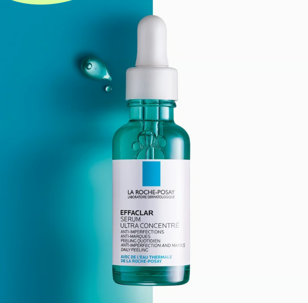 La Roche-Posay Effaclar Ultra Concentrated Serum 30ml – Anti-Acne Serum with Salicylic Acid, LHA & Niacinamide