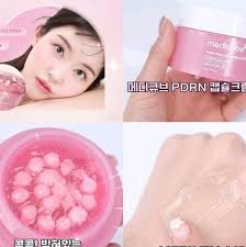 Medicube Salmon DNA PDRN Pink Collagen Capsule Cream – Lightweight Face Moisturizer with Niacinamide for Hydration, Glow & Uneven Skin Tone (1.94 oz)