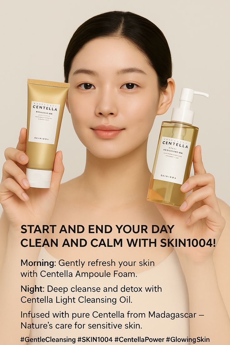 SKIN1004 Madagascar Centella double cleansing duo