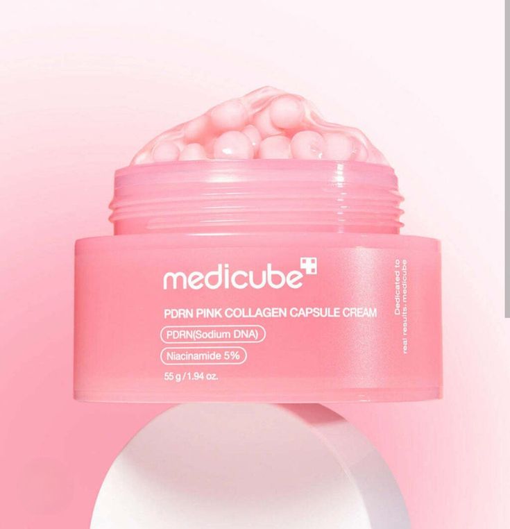 Medicube Vitamin C & Pink PDRN Deep Capsule Cream – Brightening & Firming Skincare Powerhouse