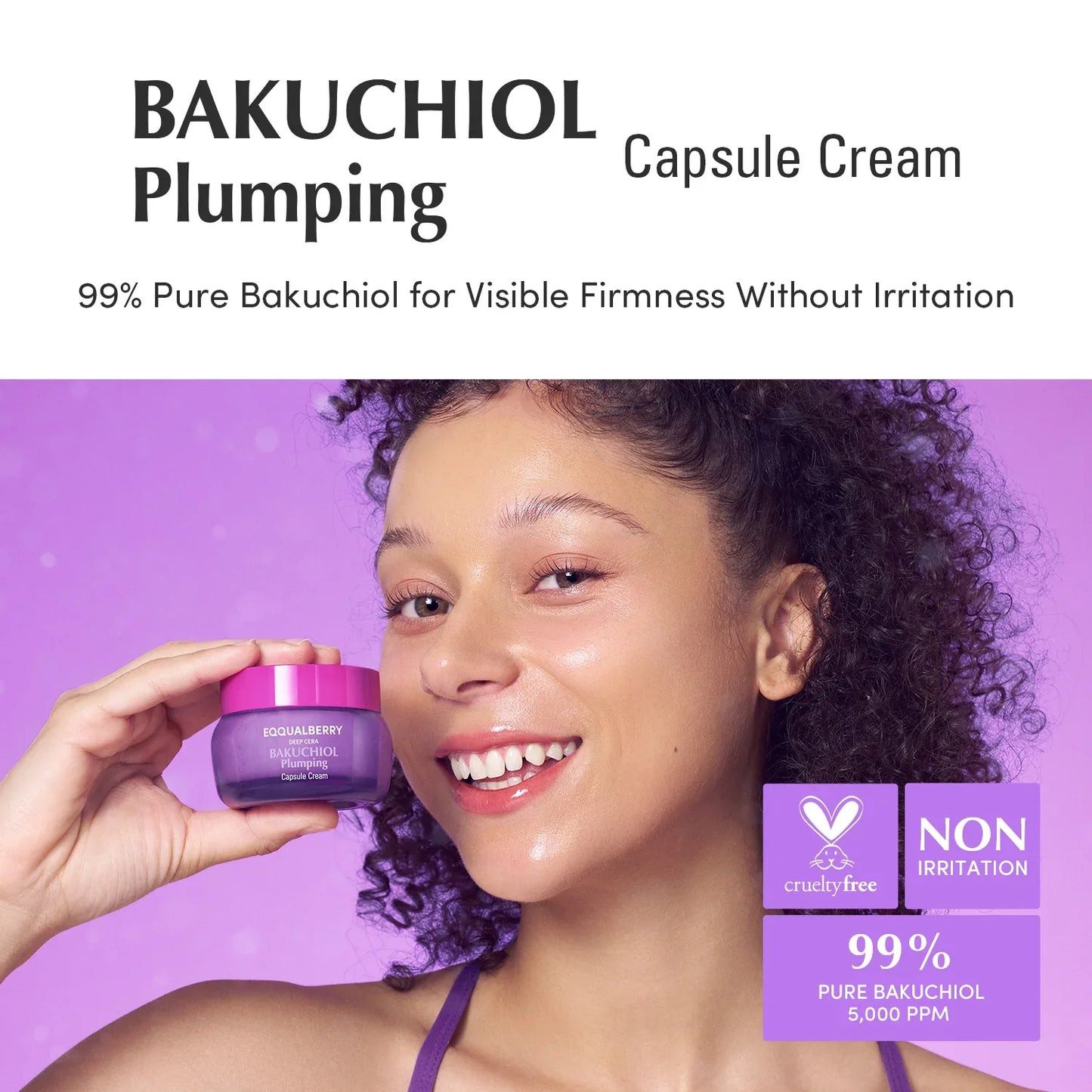 Equalberry | Bakuchiol Plumping Capsule Cream