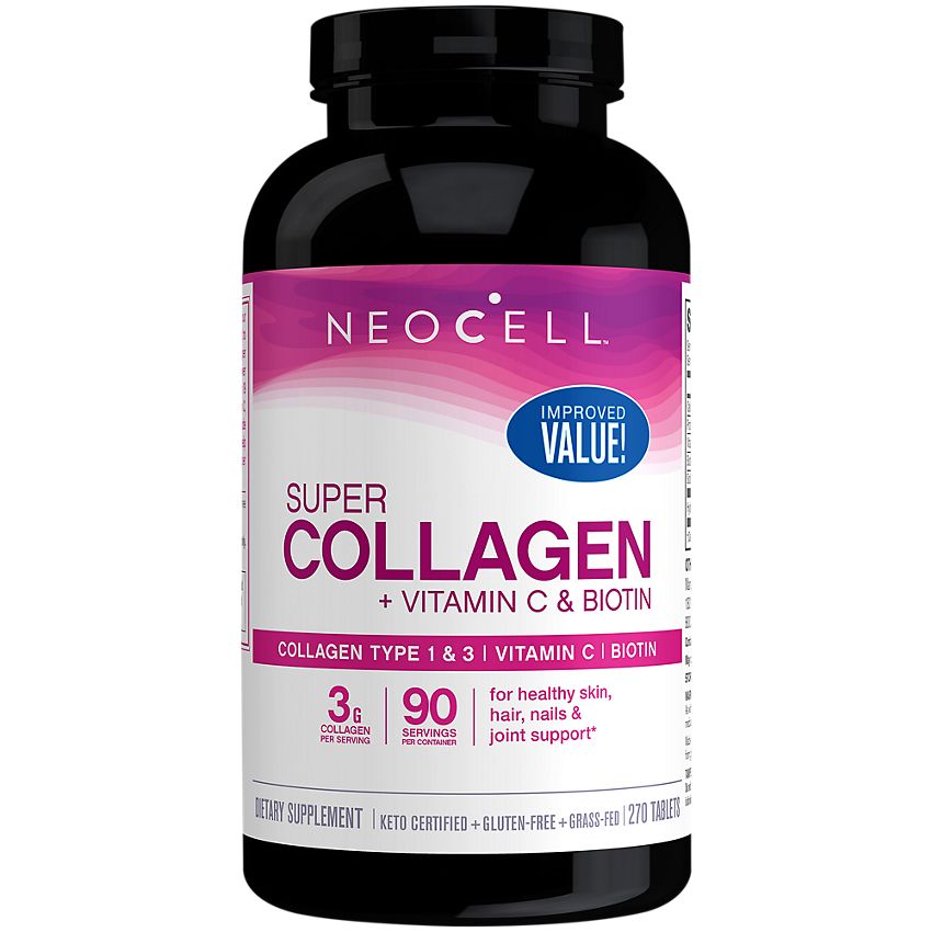 NEOCELL  Super  Collagen  +Vitamin C & Biotin  (For Healthy Skin, Hair, Nails & Joint Support)  270 Tablet
