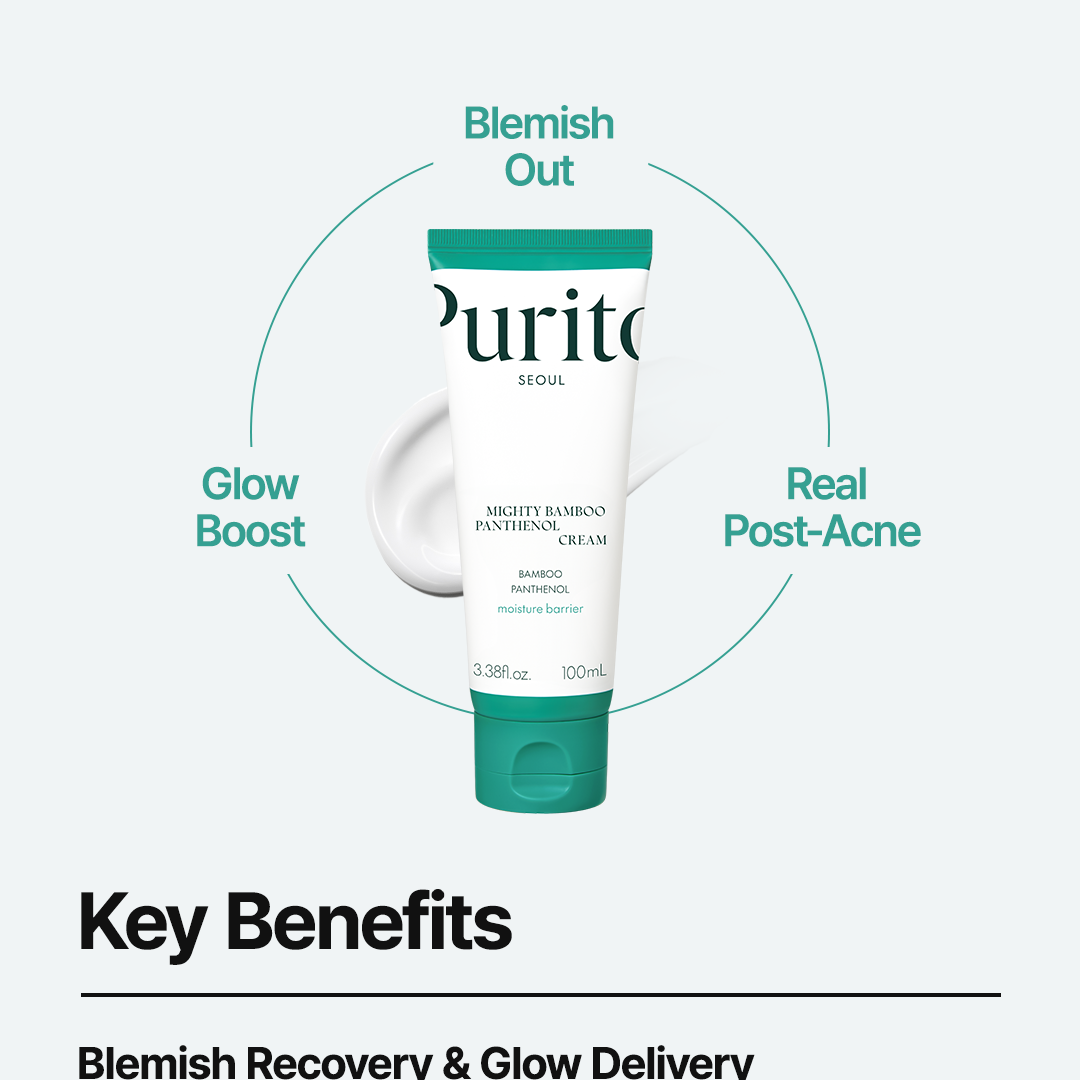 PURITO SEOUL Mighty Bamboo Panthenol Cream 100ml