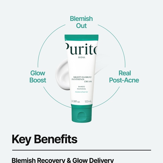 PURITO SEOUL Mighty Bamboo Panthenol Cream 100ml