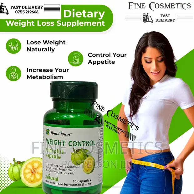 Winstown - Slim Plus Capsule - Weight Control - 1 Pack - 60 Capsules