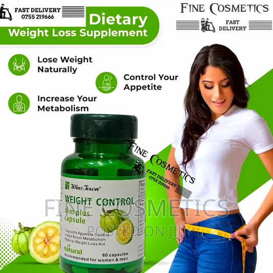 Winstown - Slim Plus Capsule - Weight Control - 1 Pack - 60 Capsules