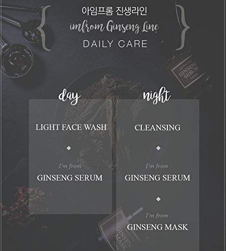 I'm From Ginseng Serum – 30ml | 7.98% Ginseng Extract + Hyaluronic Acid for Anti-Wrinkle & Skin Rejuvenation