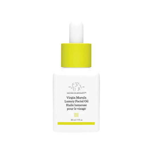 Drunk Elephant Virgin Marula Luxury Facial Oil - Face Oil - Clean Clinical Skincare - Cruelty-Free - Dermatologist-Tested - Free of Essential Oils, Silicones, and Fragrance