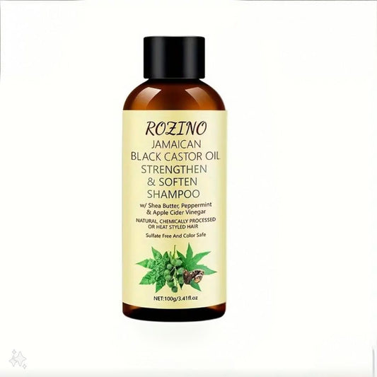 Jamaica Black Castor Oil Shampoo, Strengthening And Softening Shampoo, Deeply Cleanses And Softens Hair, Making Hair Look Soft, Silky, Long-lasting Moisturizing