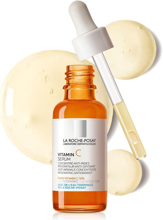 La Roche-Posay Pure Vitamin C10 Face Serum – Brightening & Anti-Aging for Sensitive Skin (30ml)