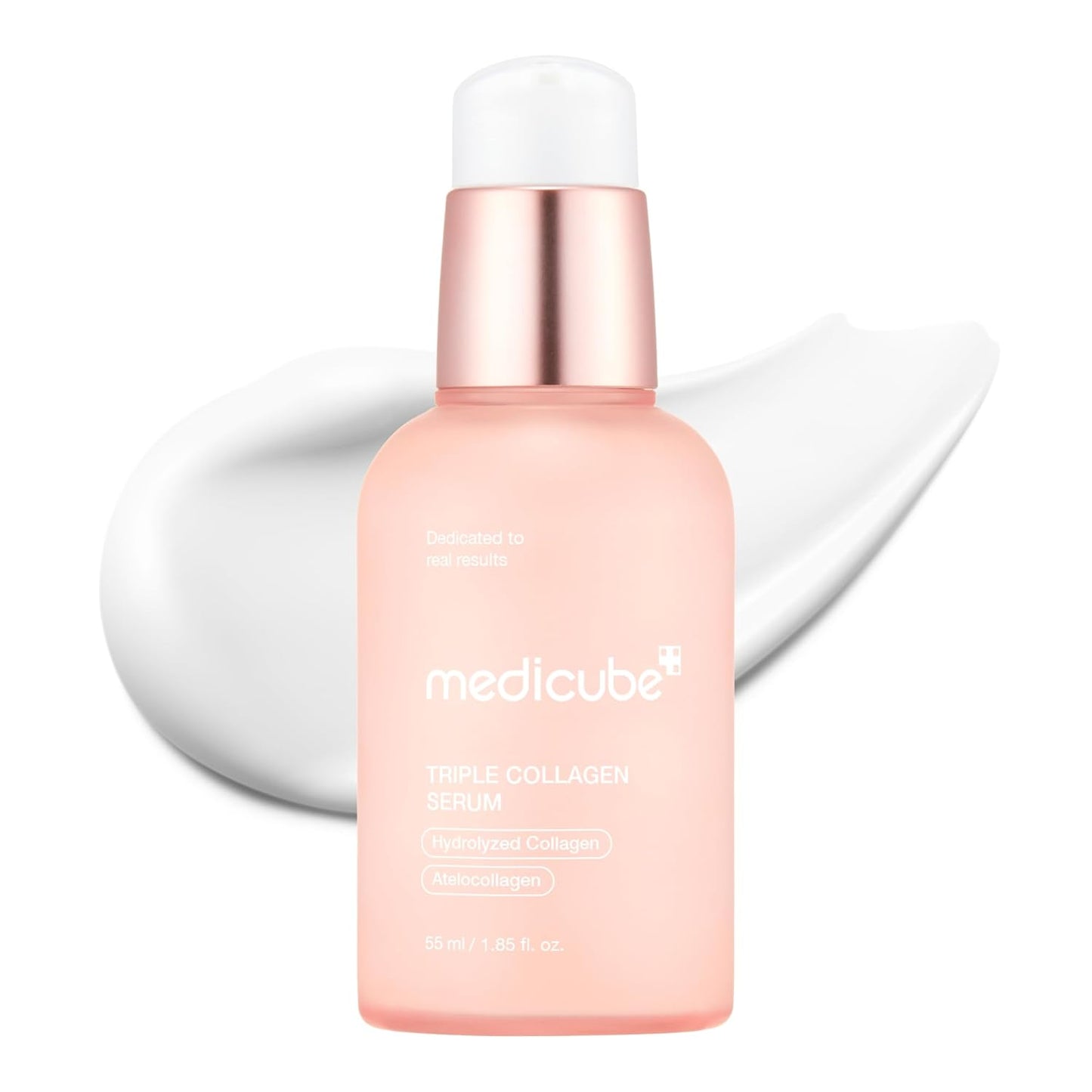 Medicube Triple Collagen Serum 1.85 fl.oz - Nourish dull skin with Triple Collagen Complex - A lightweight serum with Niacinamide and Hyaluronic Acid
