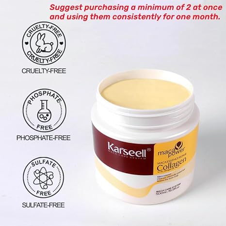 Karseell  Maca Essence Repair  Collagen  For Dry, Damaged Hair 500ml