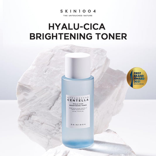 SKIN1004 Hyalu-CICA Brightening Toner – 7.10 fl.oz (210ml) | Hydrating & Brightening Toner with Hyaluronic Acid, CICA & Niacinamide