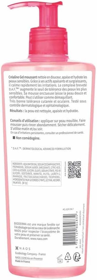 Bioderma Créaline Foaming Gel 500 ml