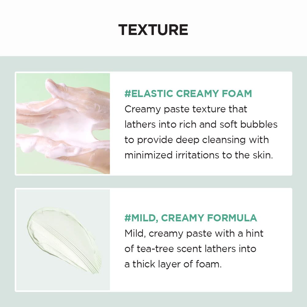 SKIN1004 Madagascar Centella Tea-Trica BHA Foam 4.22 fl.oz, 125ml, Professional Cleansing Care and Relief to Acne-Prone Skin