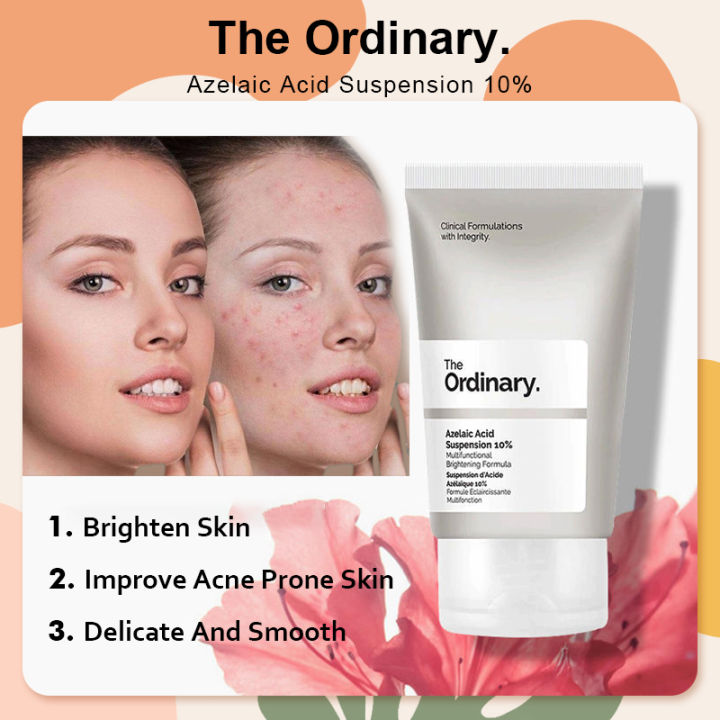 The Ordinary Azelaic Acid Suspension 10%, Formula for Uneven and Blemish-Prone Skin 30ml