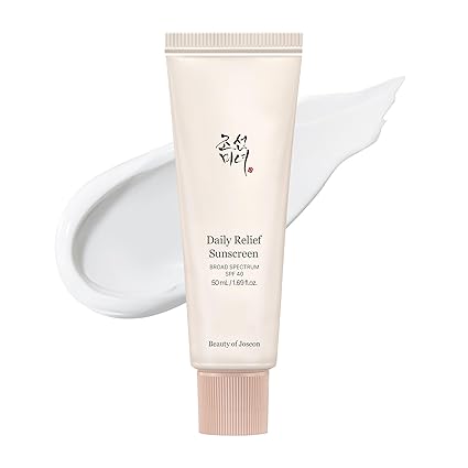 Beauty of Joseon Daily Relief Sunscreen – SPF 50+ PA++++ Soothing & Hydrating UV Protection (50 ml / 1.69 fl. oz.)
