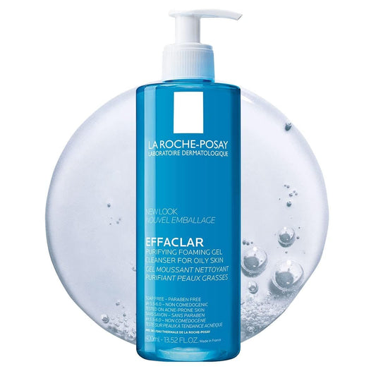 LA ROCHE-POSAY EFFACLAR Schaumendes Reinigungsgel Fur Fettige, Empfindliche Haut