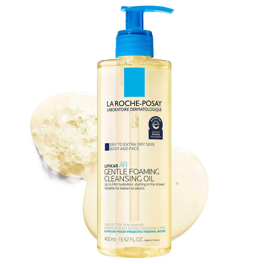 La Roche-Posay Lipikar AP+ – Gentle Foaming Cleansing Oil for Dry to Extra Dry Skin (400ml)