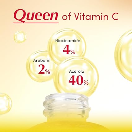 EQQALBERRY Vitamin Illuminating Serum – 40% Acerola, Niacinamide, Arbutin & Ceramide – Brightening & Hydrating Serum for Even Skin Tone