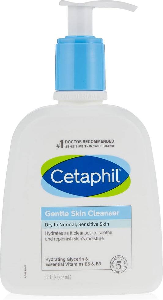 Cetaphil Gentle Skin Cleanser Normal to Dry, Sensitive Skin 500ml