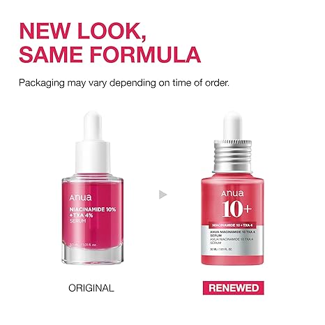 ANUA Niacinamide 10 + TXA 4 Serum, Hyaluronic Acid, Tranexamic acid, Vitamin B12