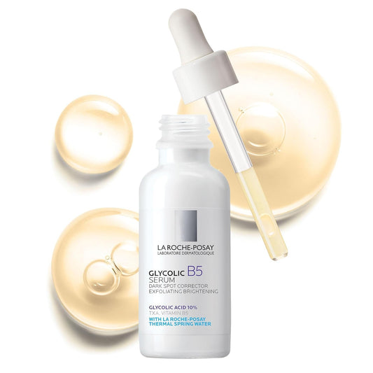 LA ROCHE-POSAY Glycolic B5 Serum Dark Spot Corrector Exfoliating Brightening (suitable for Sensitive Skin)
