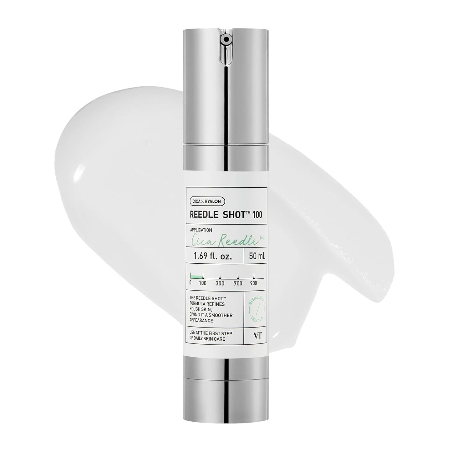 VT COSMETICS CICA Reedle Shot 100 – Spicule Microneedling Serum (30ml) | Exosome-Infused Pore Care & Texture Refining Booster